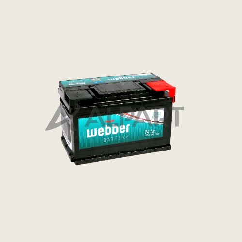 Autobatéria WEBBER 12V/74 Ah LB3 
